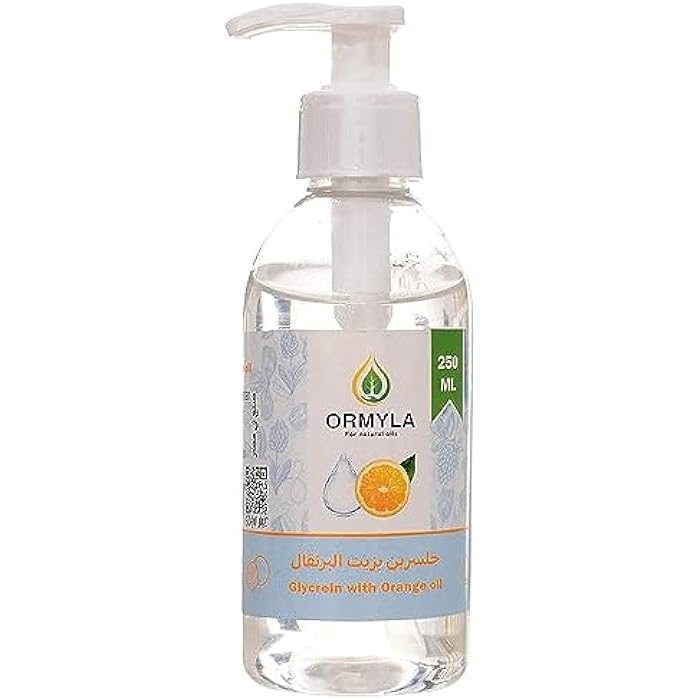 Ormella Orange Oil Glycerin For Skin Moisturizing, 250 ml YA-11 - Image 1